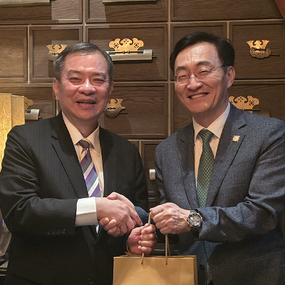 주한 대만대표부 초청 오찬 간담회 참석